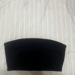 Navy Strapless Tube Top